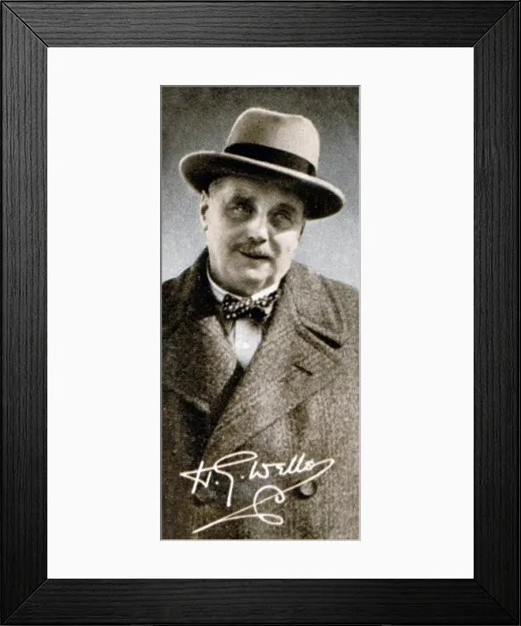 Framed Print : Herbert George HG Wells (1866-1946), English writer, 1935 Framed Print : Herbert George HG Wells (1866-1946), English writer, 1935