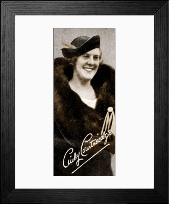 Framed Print : Dame Esmerelda Cicely Courtneidge DBE (1893-1980), English actress and comedienne, 1935 Framed Print : Dame Esmerelda Cicely Courtneidge DBE (1893-1980), English actress and comedienne, 1935