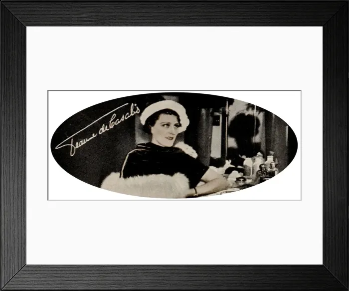 Framed Print : Jeanne de Casalis (1897-1966), Basutoland-born British actress of stage, radio, and film, 1935 Framed Print : Jeanne de Casalis (1897-1966), Basutoland-born British actress of stage, radio, and film, 1935