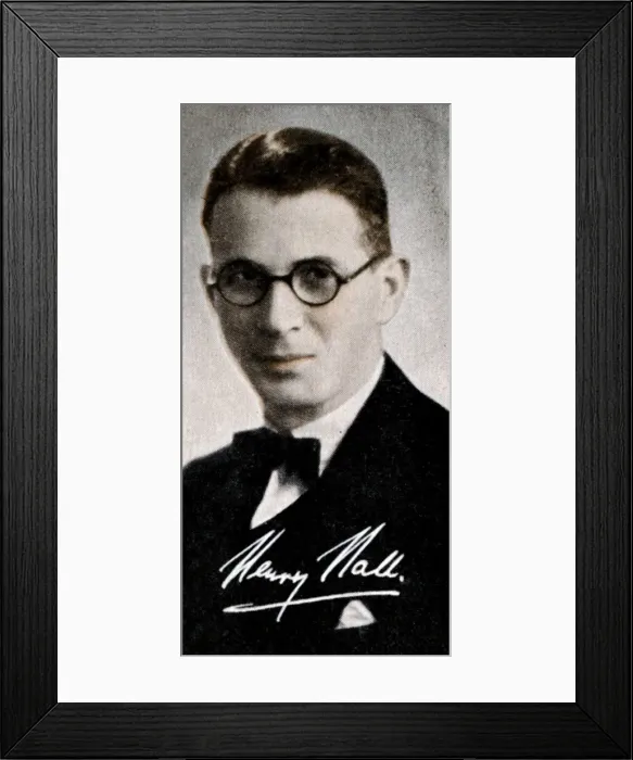 Framed Print : Henry Hall (1898-1989), English bandleader, 1935 Framed Print : Henry Hall (1898-1989), English bandleader, 1935
