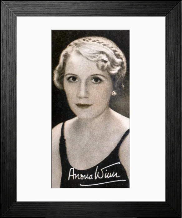 Framed Print : Anona Winn MBE (born Anona Edna Wilkins, 1904-1994), 1935 Framed Print : Anona Winn MBE (born Anona Edna Wilkins, 1904-1994), 1935