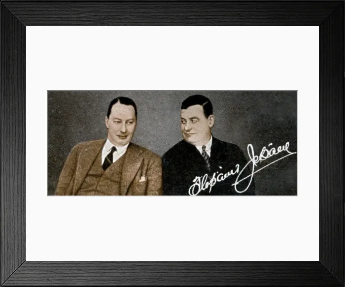 Framed Print : Mr Flotsam and Mr Jetsam, 1935 Framed Print : Mr Flotsam and Mr Jetsam, 1935