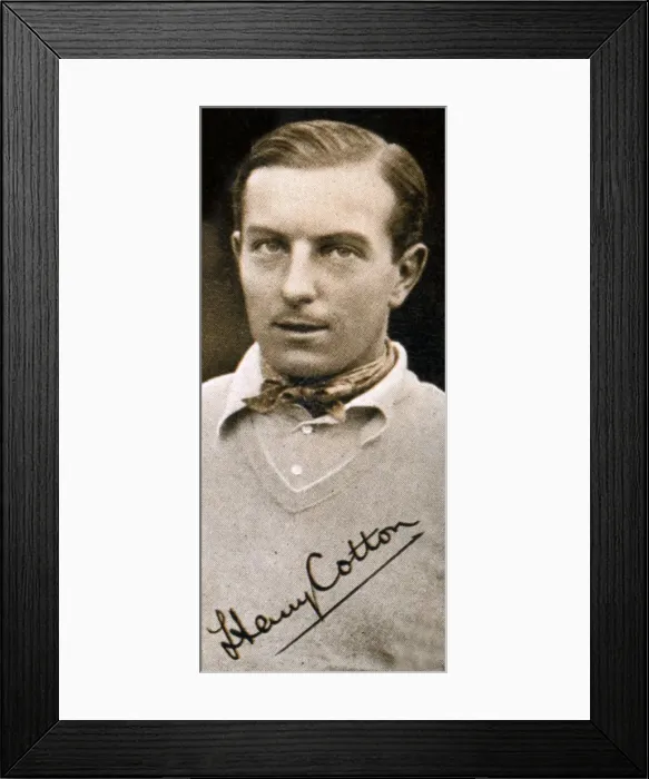 Framed Print : Sir Henry Thomas Cotton, MBE (1907-1987), English professional golfer, 1935 Framed Print : Sir Henry Thomas Cotton, MBE (1907-1987), English professional golfer, 1935