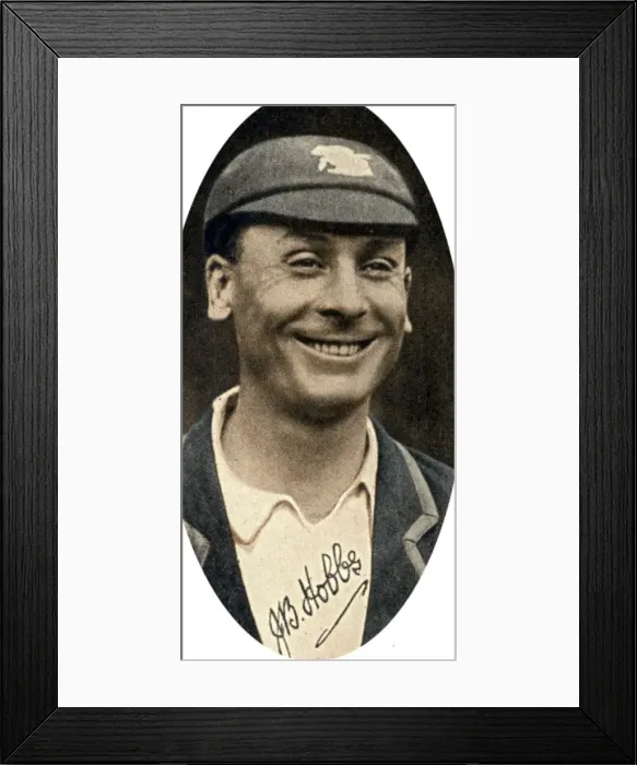Framed Print : Jack Hobbs, Surry and England cricketer, 1935 Framed Print : Jack Hobbs, Surry and England cricketer, 1935
