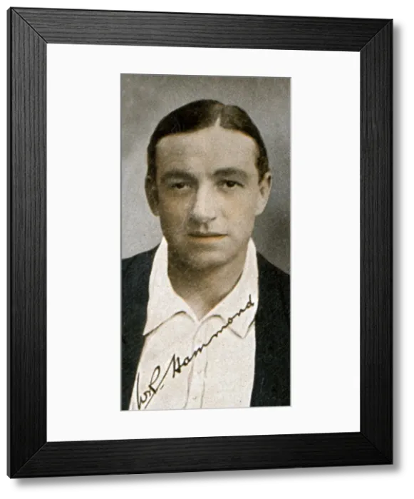 Framed Print : Walter R Hammond, England and Gloucestershire cricket, 1935 Framed Print : Walter R Hammond, England and Gloucestershire cricket, 1935