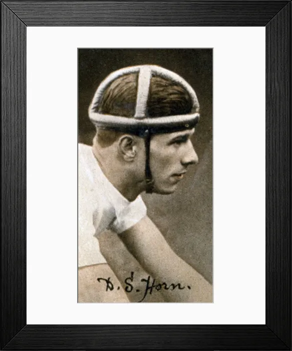 Framed Print : Denniss Horn (1909-1974), National cycling champion Framed Print : Denniss Horn (1909-1974), National cycling champion