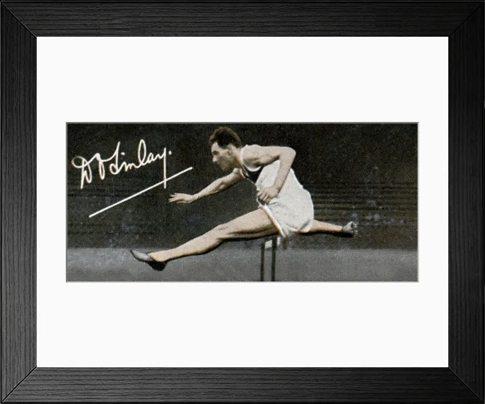 Framed Print : Group Captain Donald Don Osborne Finlay, Great Britain and Olympic hurdler, 1935 Framed Print : Group Captain Donald Don Osborne Finlay, Great Britain and Olympic hurdler, 1935