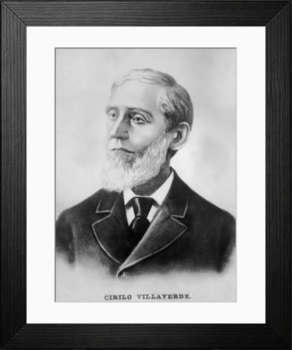 Framed Print : Cirilo Villaverde, Cuban poet, novelist, journalist and freedom fighter, c1910 Framed Print : Cirilo Villaverde, Cuban poet, novelist, journalist and freedom fighter, c1910