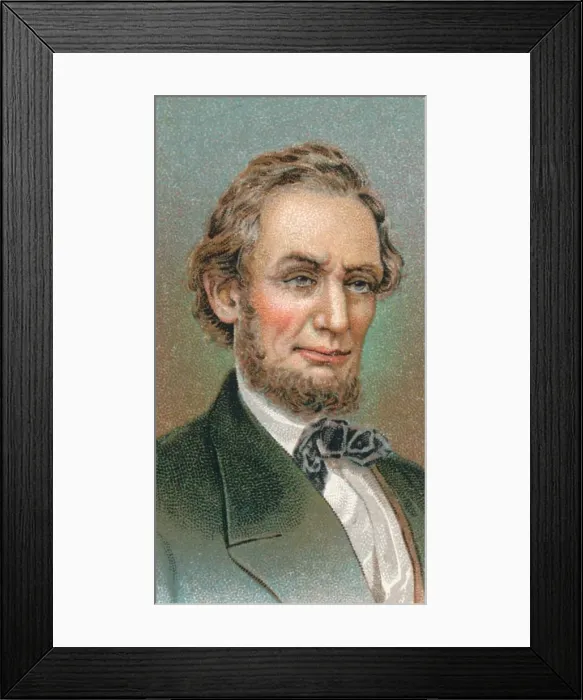 Framed Print : Abraham Lincoln (1809-1865) 16th President of the United States, 1924 Framed Print : Abraham Lincoln (1809-1865) 16th President of the United States, 1924