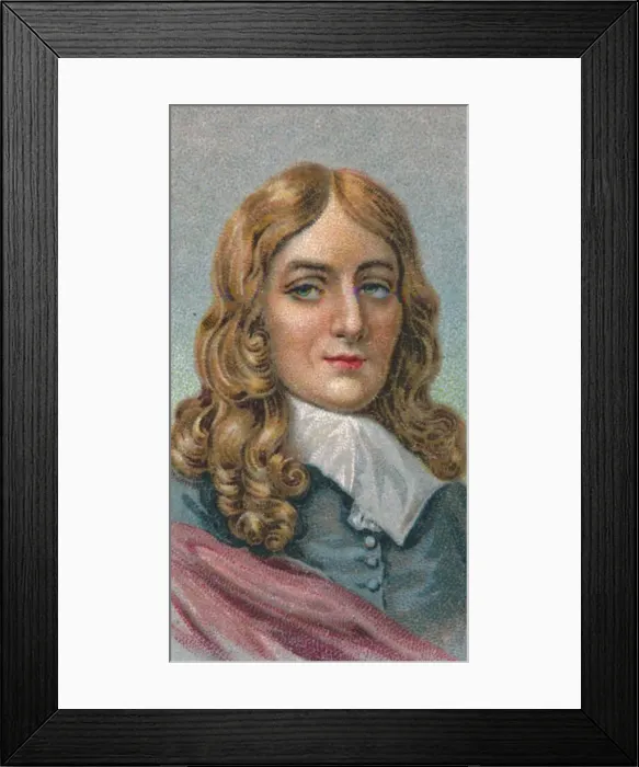 Framed Print : John Milton (1608-1674), English poet, 1924 Framed Print : John Milton (1608-1674), English poet, 1924