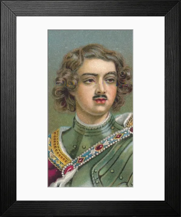 Framed Print : Peter I, the Great (1672-1725), Tsar of Russia, 1924 Framed Print : Peter I, the Great (1672-1725), Tsar of Russia, 1924