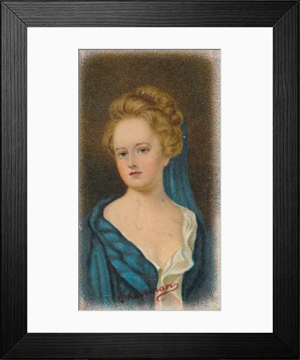 Framed Print : Sarah Churchill (nee Jennings), Duchess of Marlborough (1660-1744), 1912 Framed Print : Sarah Churchill (nee Jennings), Duchess of Marlborough (1660-1744), 1912