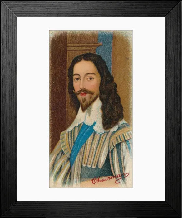 Framed Print : King Charles I, (1600-1649) King of England, Scotland, and Ireland, 1912 Framed Print : King Charles I, (1600-1649) King of England, Scotland, and Ireland, 1912