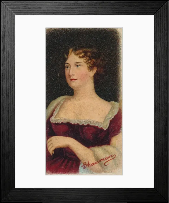 Framed Print : Eliza O Neill (1791-1872) was an Irish actress, 1912 Framed Print : Eliza O Neill (1791-1872) was an Irish actress, 1912