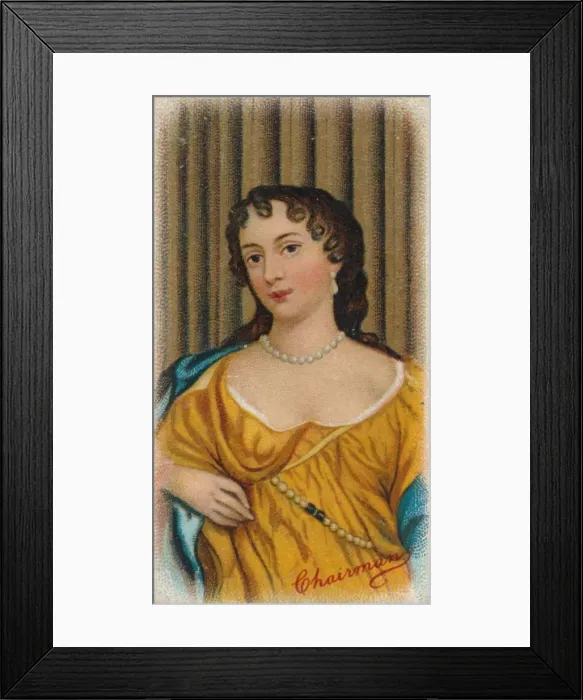 Framed Print : Barbara Palmer (nee Villiers), 1st Duchess of Cleveland, Countess of Castlemaine (1640?1709), 1912 Framed Print : Barbara Palmer (nee Villiers), 1st Duchess of Cleveland, Countess of Castlemaine (1640?1709), 1912