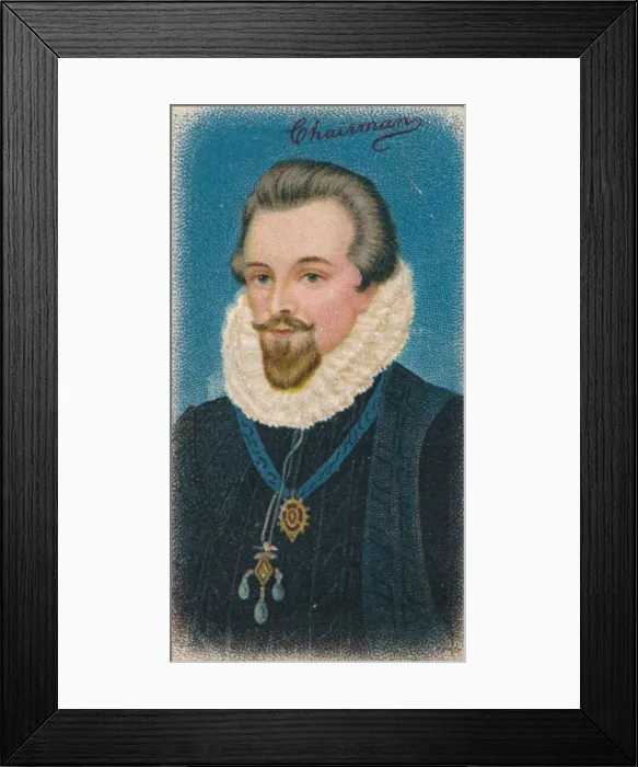 Framed Print : Robert Cecil (c1563-1612), 1st Earl of Salisbury, English statesman, 1912 Framed Print : Robert Cecil (c1563-1612), 1st Earl of Salisbury, English statesman, 1912