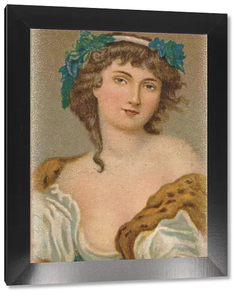 Madame Cail as a Bacchante by Louis-Marie Sicardi (1746-1825), 1912