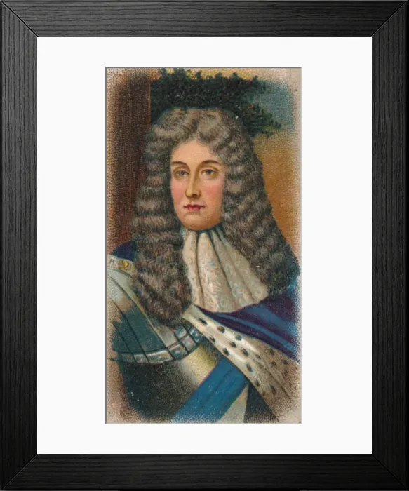 Framed Print : King James II of England and VII of Scotland (1633-1701), 1912 Framed Print : King James II of England and VII of Scotland (1633-1701), 1912