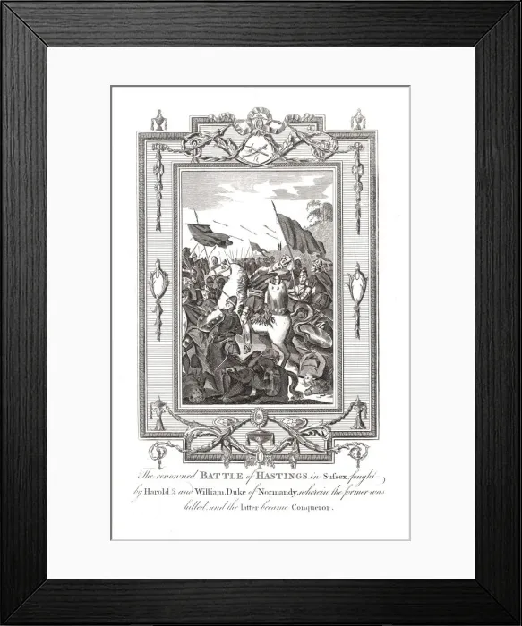 Framed Print : Battle of Hastings, 1066 Framed Print : Battle of Hastings, 1066