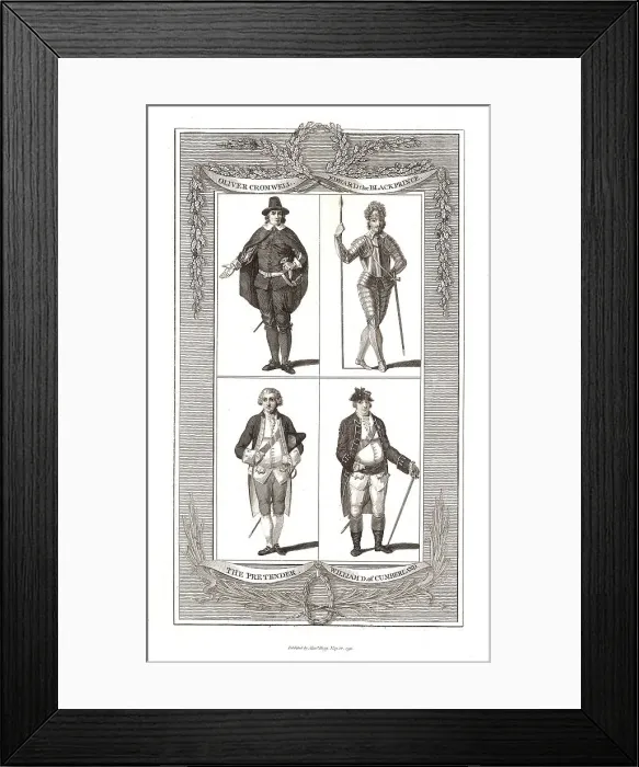 Framed Print : Celebrities from history Framed Print : Celebrities from history