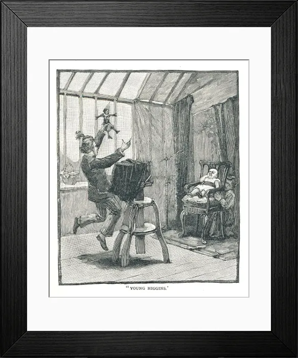 Framed Print : A Day with an east end Photographer, 1891 Framed Print : A Day with an east end Photographer, 1891