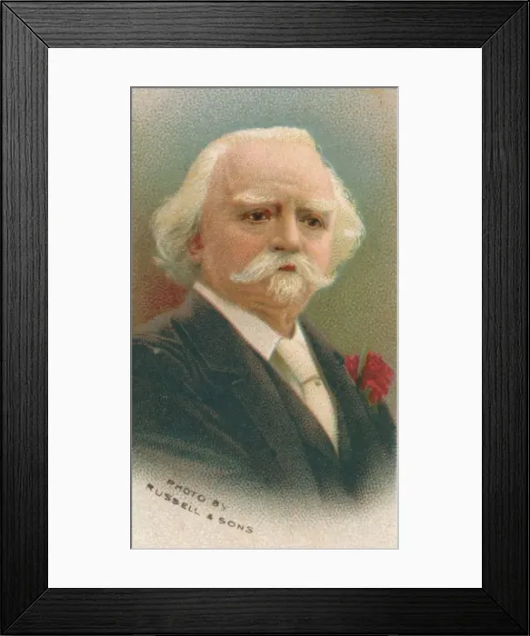 Framed Print : August Manns (1825-1907), German-born conductor, 1911 Framed Print : August Manns (1825-1907), German-born conductor, 1911