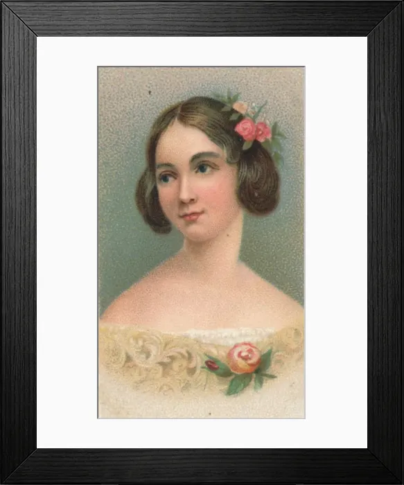 Framed Print : Johanna (Jenny) Maria Lind (1820-1887), Swedish opera singer, 1911 Framed Print : Johanna (Jenny) Maria Lind (1820-1887), Swedish opera singer, 1911