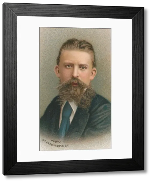 Framed Print : Carl Rosa (1842-1889), German-born musical impresario, 1911 Framed Print : Carl Rosa (1842-1889), German-born musical impresario, 1911