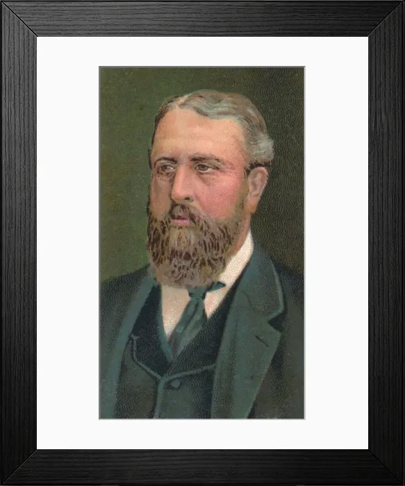 Framed Print : Spencer Compton Cavendish (1833-1908), Marquis of Hartington, British Liberal statesman, 1906 Framed Print : Spencer Compton Cavendish (1833-1908), Marquis of Hartington, British Liberal statesman, 1906
