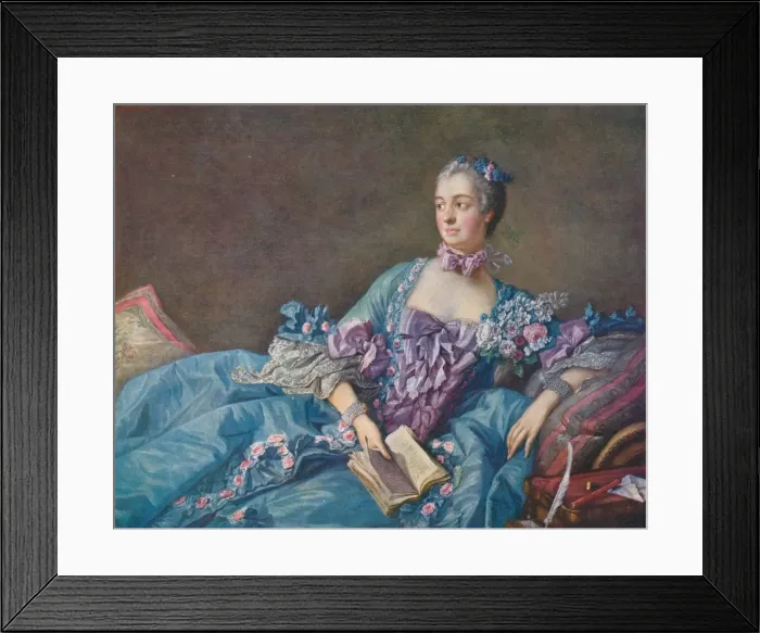 Framed Print : Madame de Pompadour, 1906 Framed Print : Madame de Pompadour, 1906