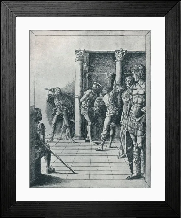 Framed Print : The Flagellation, with the Pavement, 1906 Framed Print : The Flagellation, with the Pavement, 1906