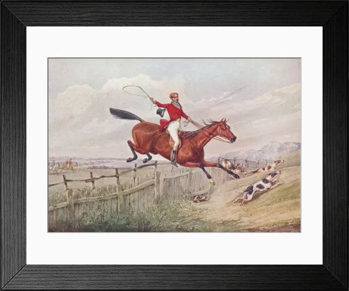 Framed Print : A First Rate Workman of Melton, 1906. Artist: Henry Thomas Alken Framed Print : A First Rate Workman of Melton, 1906. Artist: Henry Thomas Alken