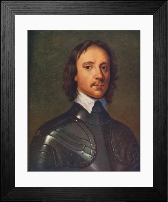 Framed Print : Oliver Cromwell, (1599-1658) English military leader and politician, 1906. Artist: Anthony van Dyck Framed Print : Oliver Cromwell, (1599-1658) English military leader and politician, 1906. Artist: Anthony van Dyck