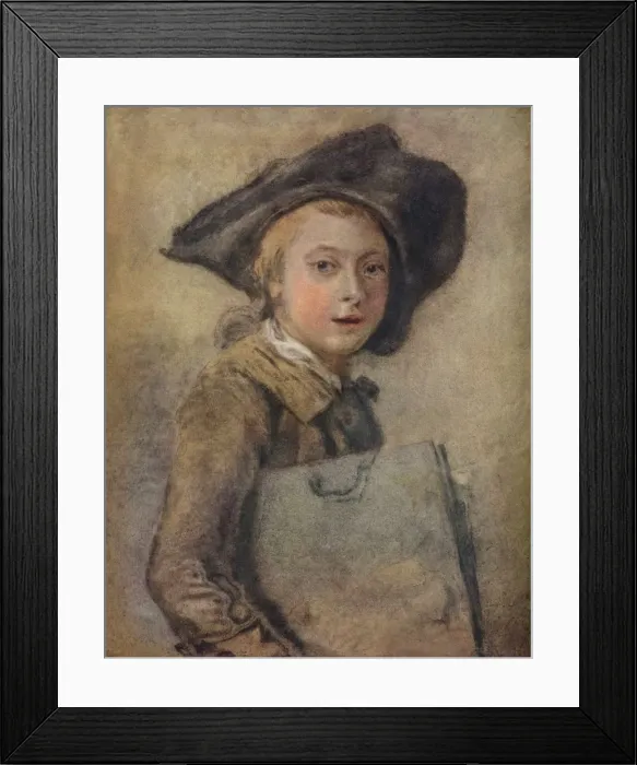 Framed Print : Portrait Of The Artist As A Young Man, 1916 Artist: Francois Hubert Drouais Framed Print : Portrait Of The Artist As A Young Man, 1916 Artist: Francois Hubert Drouais