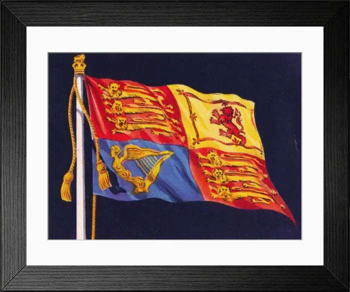 Framed Print : The Royal Standard of the United Kingdom, 1937 Framed Print : The Royal Standard of the United Kingdom, 1937