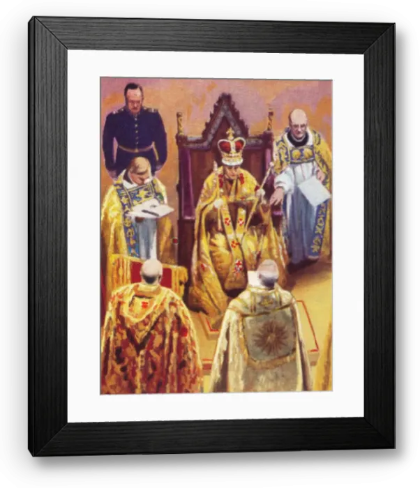 Framed Print : The Coronation of King George VI (1895-1952), 12 May, 1937 Framed Print : The Coronation of King George VI (1895-1952), 12 May, 1937