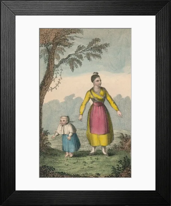 Framed Print : Infant Capuchin, 1825 Framed Print : Infant Capuchin, 1825