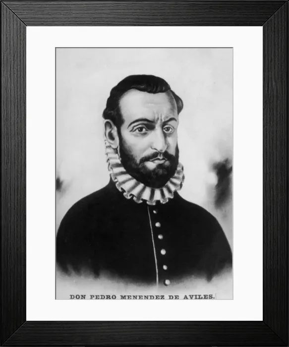 Framed Print : Pedro Menendes, (1519-1574), 1920s Framed Print : Pedro Menendes, (1519-1574), 1920s
