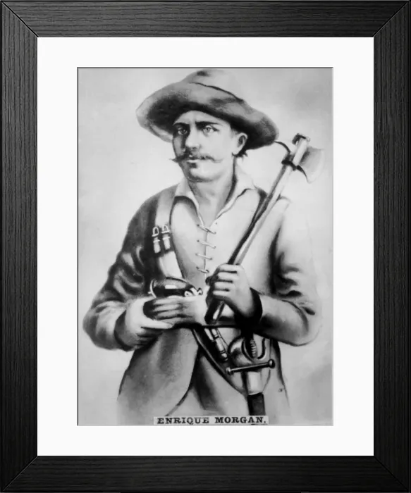 Framed Print : Enrique Morgan, (1635-1688), 1920s