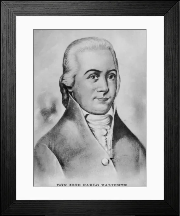 Framed Print : Jose Pablo Valiente, (1740-1817), 1920s Framed Print : Jose Pablo Valiente, (1740-1817), 1920s