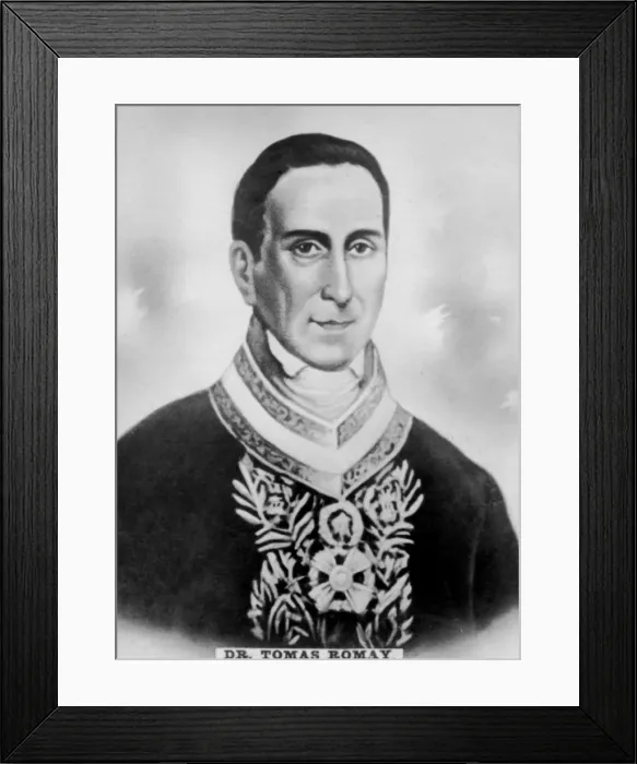 Framed Print : Tomas Romay, (1804-1849), 1920s Framed Print : Tomas Romay, (1804-1849), 1920s
