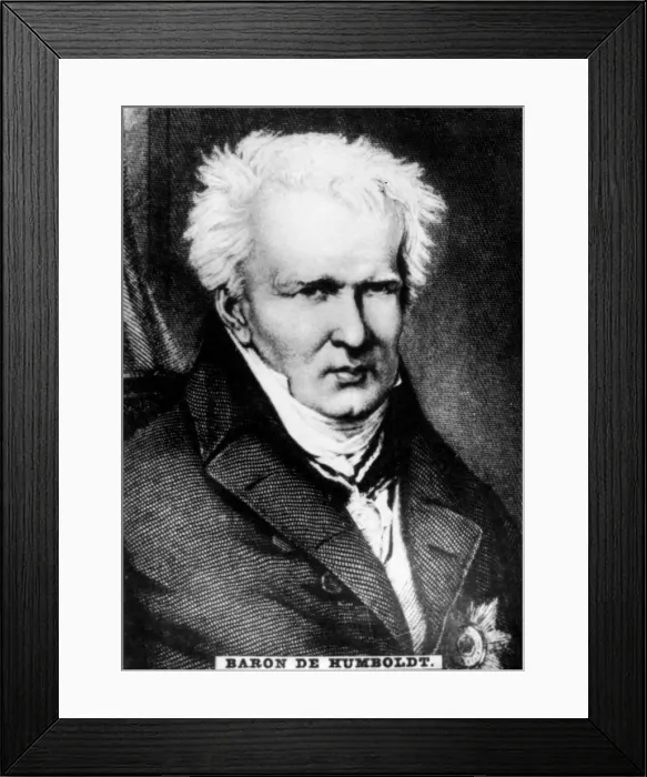 Framed Print : Baron de Humboldt, (1769-1859), 1920s Framed Print : Baron de Humboldt, (1769-1859), 1920s