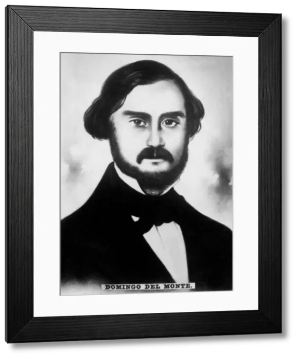 Framed Print : Domingo del Monte, (1804-1853), 1920s Framed Print : Domingo del Monte, (1804-1853), 1920s