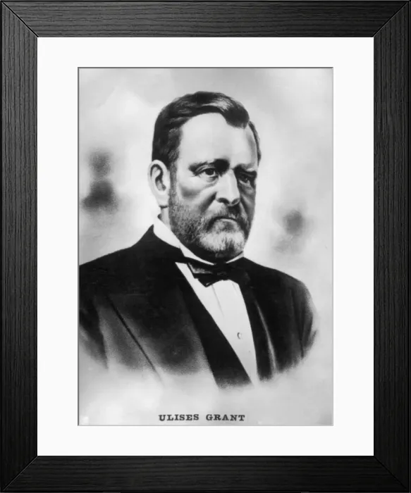 Framed Print : Ulises Grant, (1822-1885), 1920s Framed Print : Ulises Grant, (1822-1885), 1920s