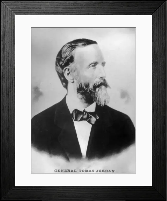 Framed Print : Tomas Jordan, (1819-1895), 1920s Framed Print : Tomas Jordan, (1819-1895), 1920s