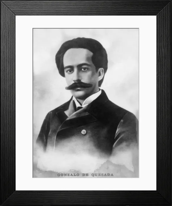 Framed Print : Gonzalo de Quesada, (1868-1915), 1920s Framed Print : Gonzalo de Quesada, (1868-1915), 1920s