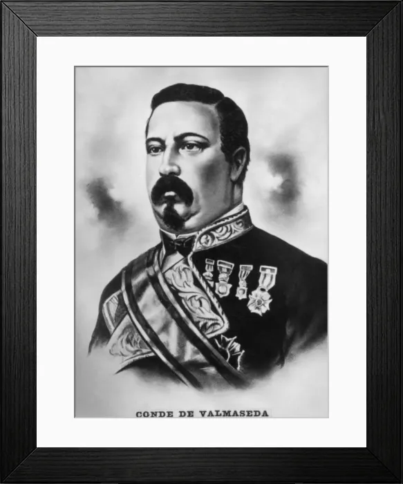 Framed Print : Conde de Valmaseda Blas Villate, (1824-1882), 1920s Framed Print : Conde de Valmaseda Blas Villate, (1824-1882), 1920s