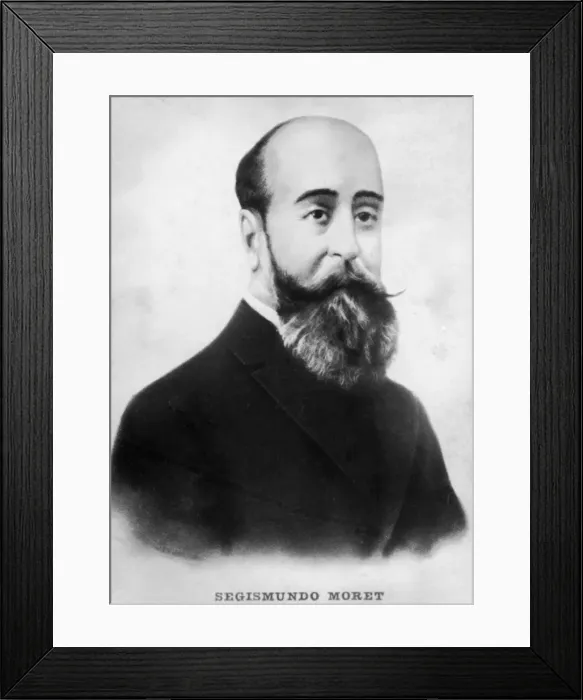 Framed Print : Segismundo Moret, (1833-1913), 1920s Framed Print : Segismundo Moret, (1833-1913), 1920s