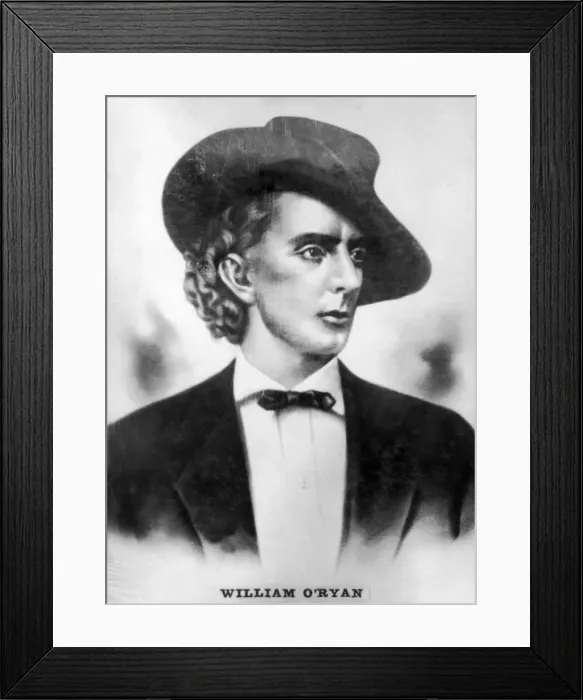 Framed Print : William O Ryan, (1843-1873), 1920s Framed Print : William O Ryan, (1843-1873), 1920s
