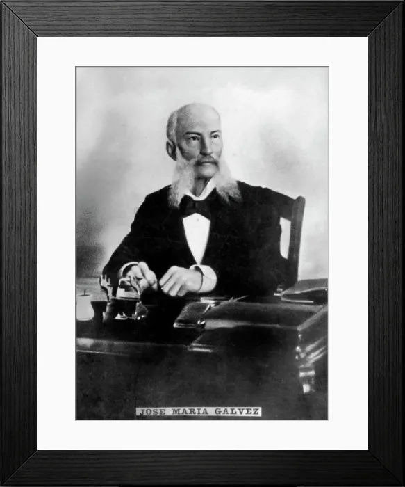Framed Print : Jose Maria Galvez, (1834-1906), 1920s Framed Print : Jose Maria Galvez, (1834-1906), 1920s